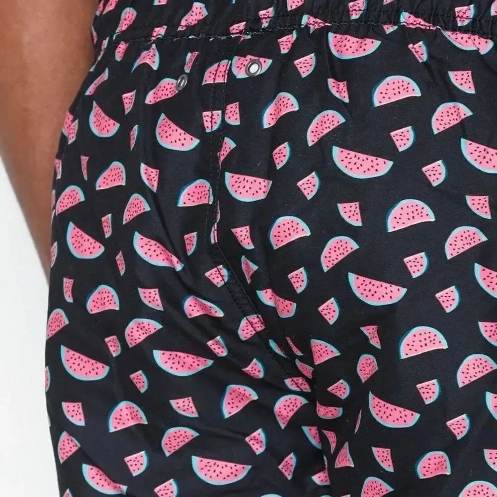 Watermelon Print Swim Shorts Men's small. Lined never been worn.